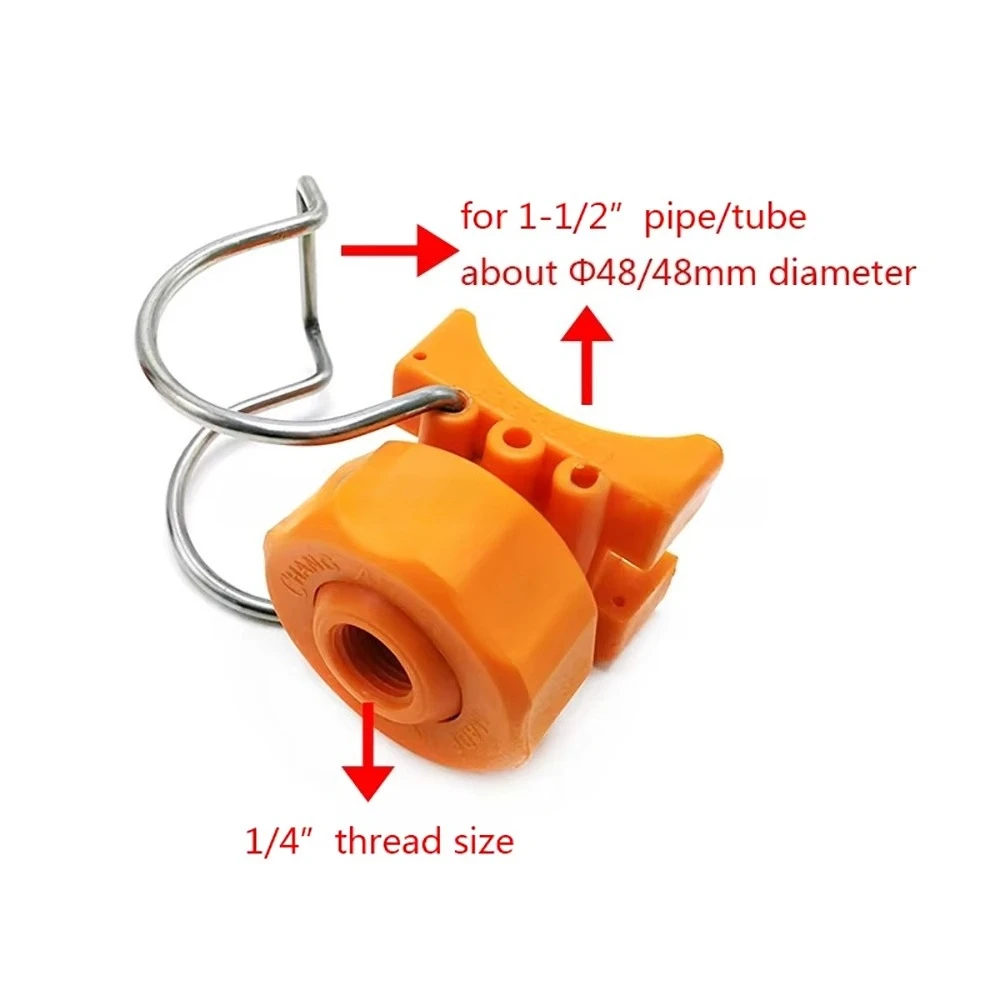 Dairy Farm Cow Water Spray Nozzle PP Drip-proof Quick Connect 1/4