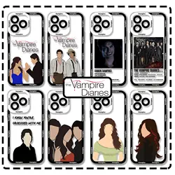 The Vampire Diaries Damon Clear Case For Samsung A73 A72 A71 A55 A52 A51 A50 A42 A35 A33 A32 A31 A30 A24 A23 A22 A13 5G Cover