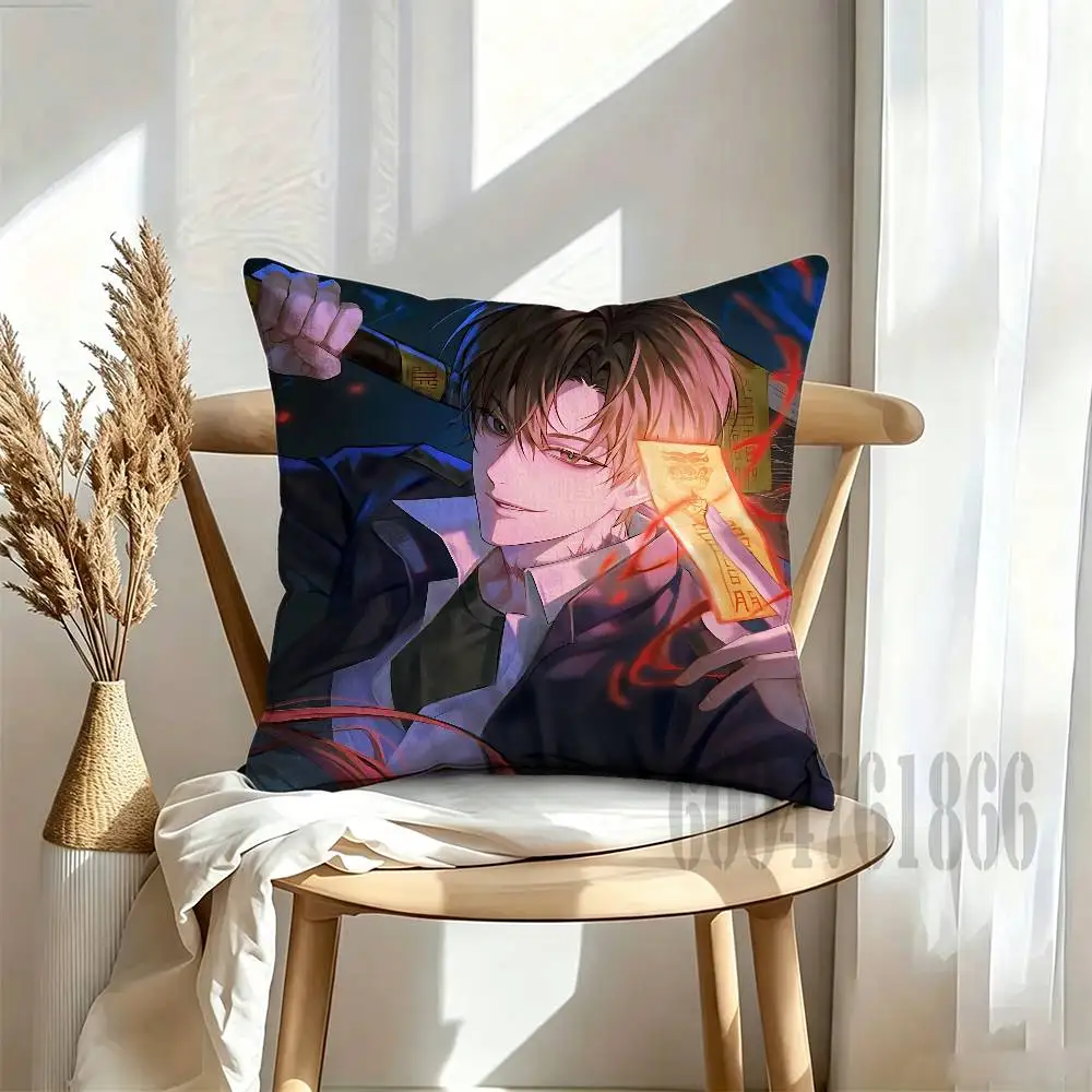 Kim Soleum Throw Pillow Cover Home Decor Art Design Decor Pillowcase Cushion Cover for Bed Sofa Living Room, Indoor and Outdoor