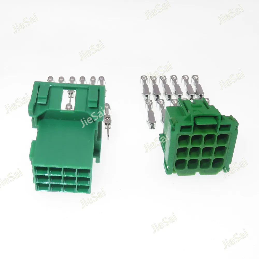 12 Pin 1-967627 8-968972-1 Auto Car CD Player Plug Wire Socket Female Male Connector