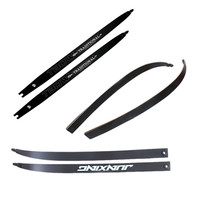 JUNXING F155 F163 F166 F167 F168 F177 F178 F179 Recurve Bow Limbs Right /left Hand Bow Maple Wood Back Bow Limbs Archery Hunting