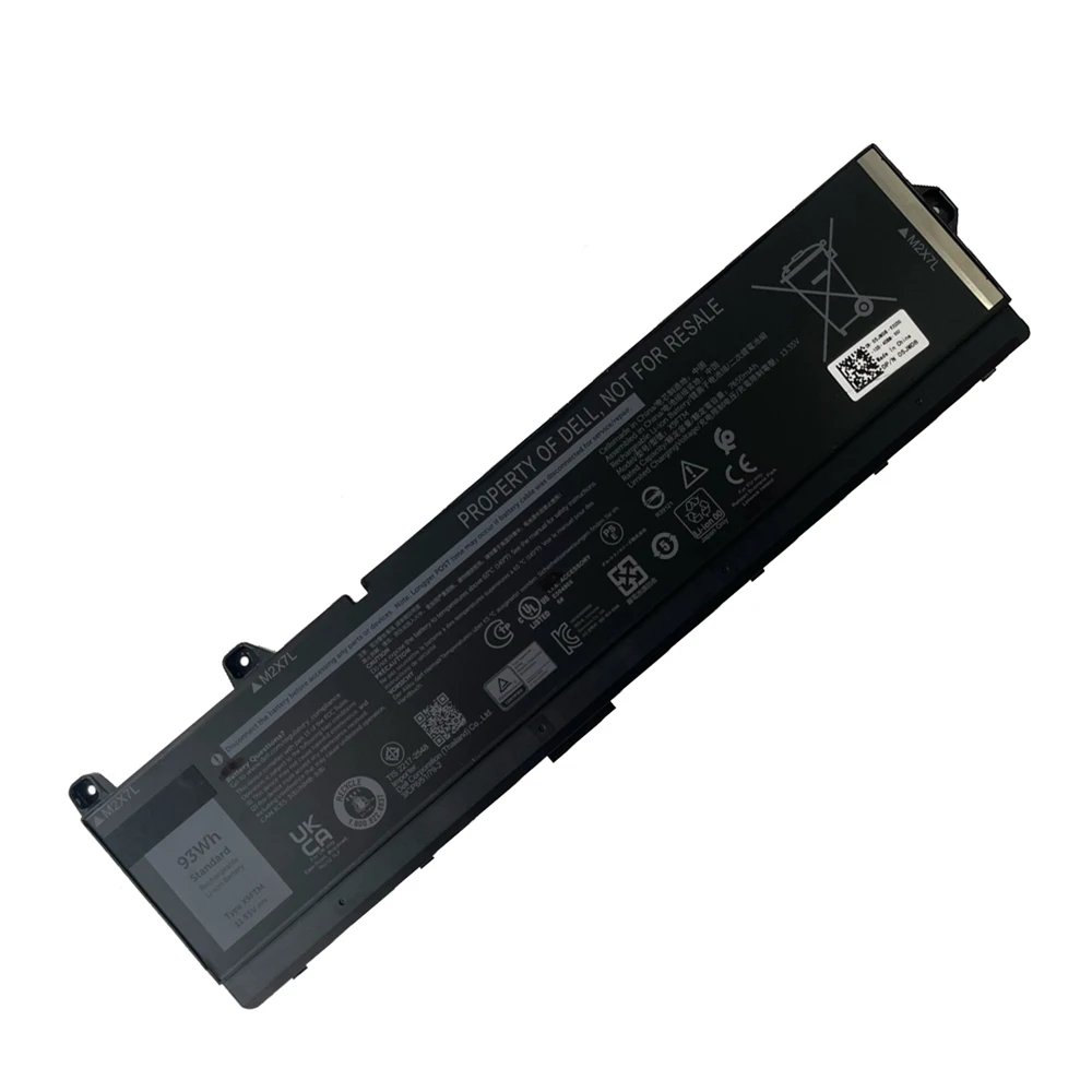 

CP Laptop Battery 5JMD8 965V4 X9FTM 11.55V/7650mAh/93Wh For Precision 17 7770, Precision 7670 Performance Series Notebook