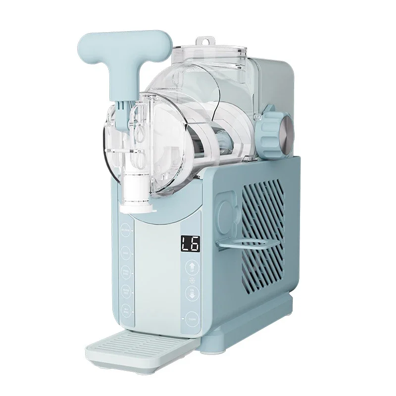 Mini Ice Cream Maker, 1.8L Ice Crusher, Dual-Purpose Ice Cream Maker for DIY Drinks, Iced Coffee, and Specialty Cocktails