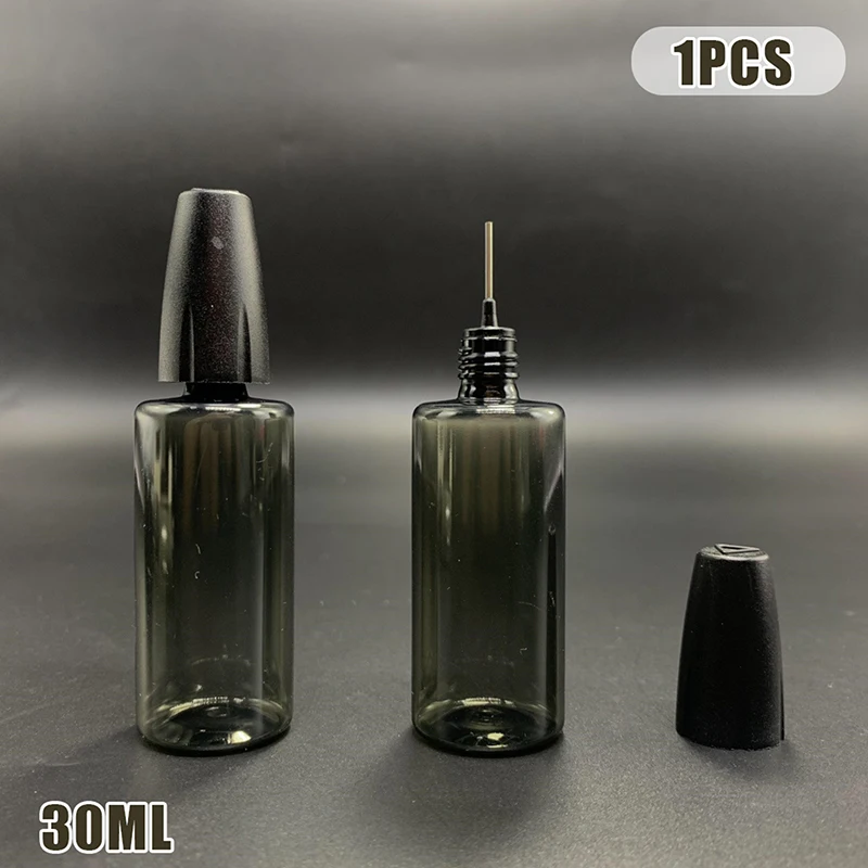 30mlニードルタイプPETディスペンシングボトル（タトゥー液、オイル注入、刺繍、ネイルアート、美容ステッチンググルー、タトゥーニードルチューブ用）