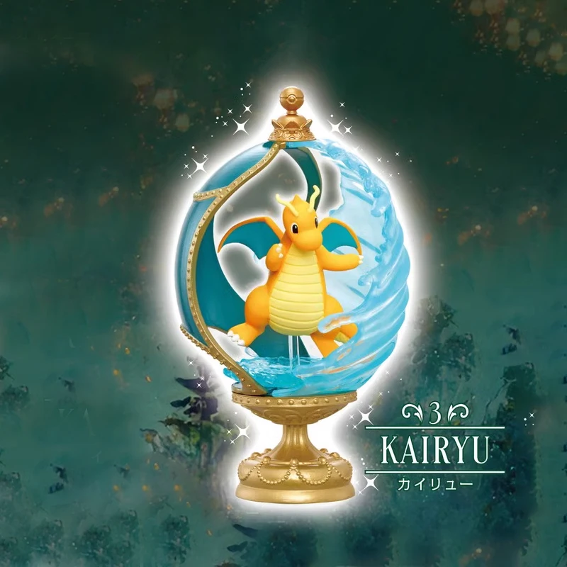 Ременный покемон, винтажная овальная серия, миниатюрный набор, уникальная продолговатая форма, милая фигурка, ретро-стиль, Коллекционная модель, подарок