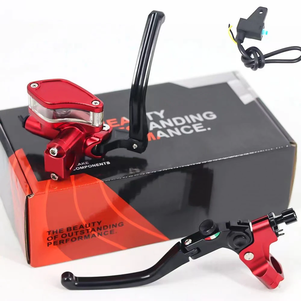 CNC 12.7 RCS دراجة نارية الفرامل الهيدروليكية أسطوانة رئيسية مخلب رافعة 22 مللي متر العالمي موتو سباق الترابية دراجة الرياضة الدراجة E-سكوتر