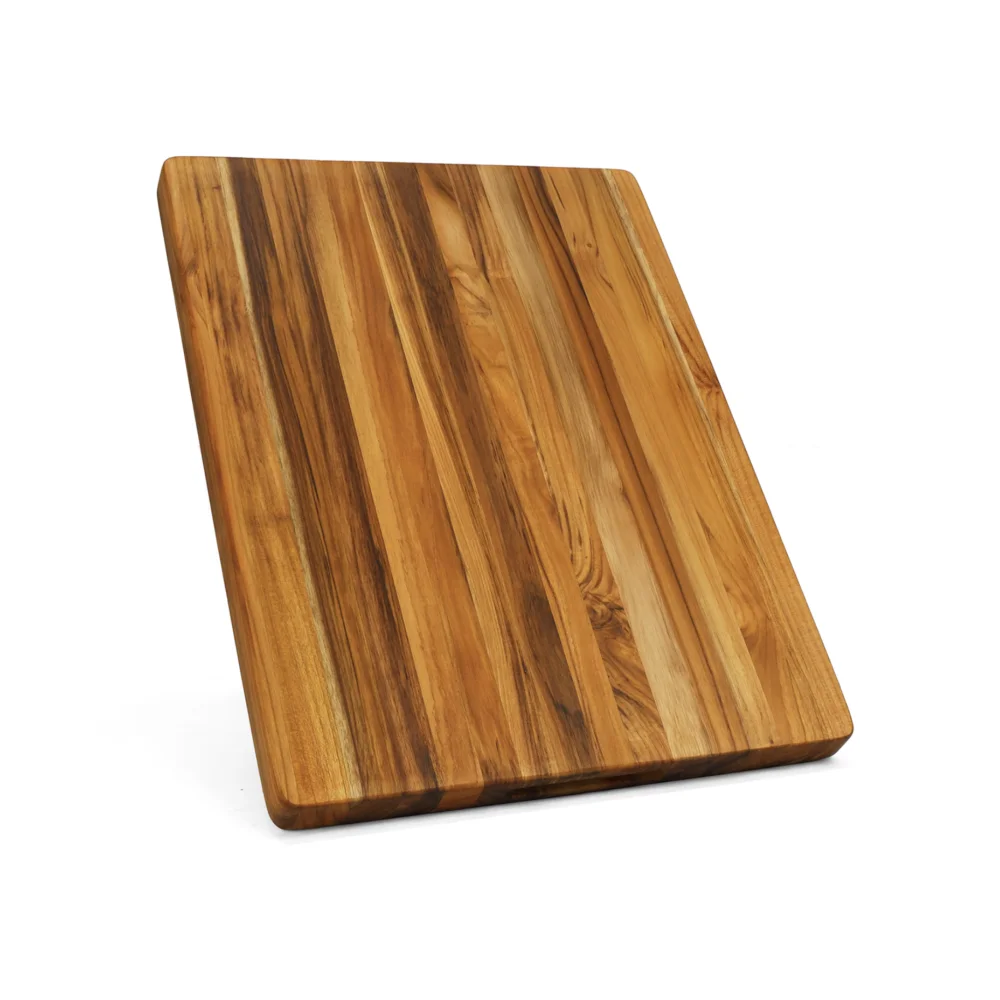 Teak Wooden Cutting Board Reversible Chopping Serving Board 18x14x1 inches chopping board [USA Warehouse Ship]