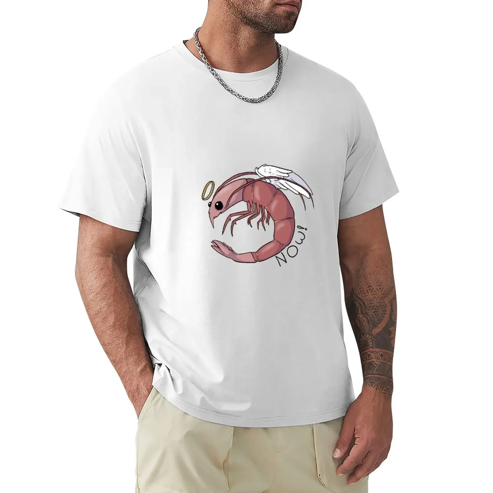 

Shrimp. Heaven. Now! T-Shirt funnys aesthetic clothes sports fans Short sleeve tee men