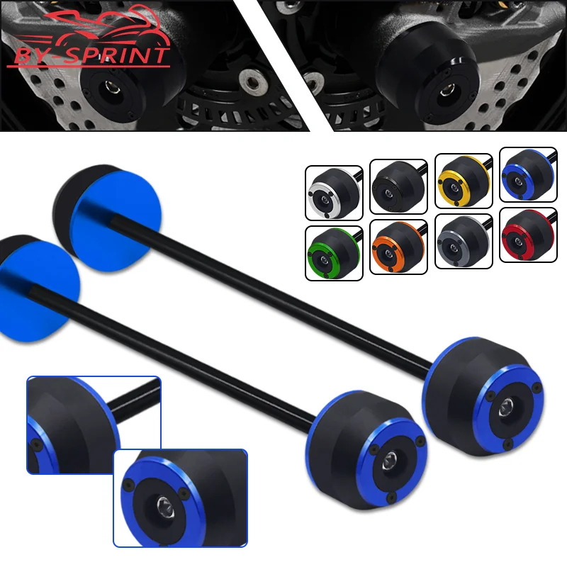 

2023 NEW tmax530 Motorcycle CNC Rear Axle Fork Wheel Protector Crash Sliders Cap Pad For Yamaha T-MAX530 TMAX 530 2012-2016