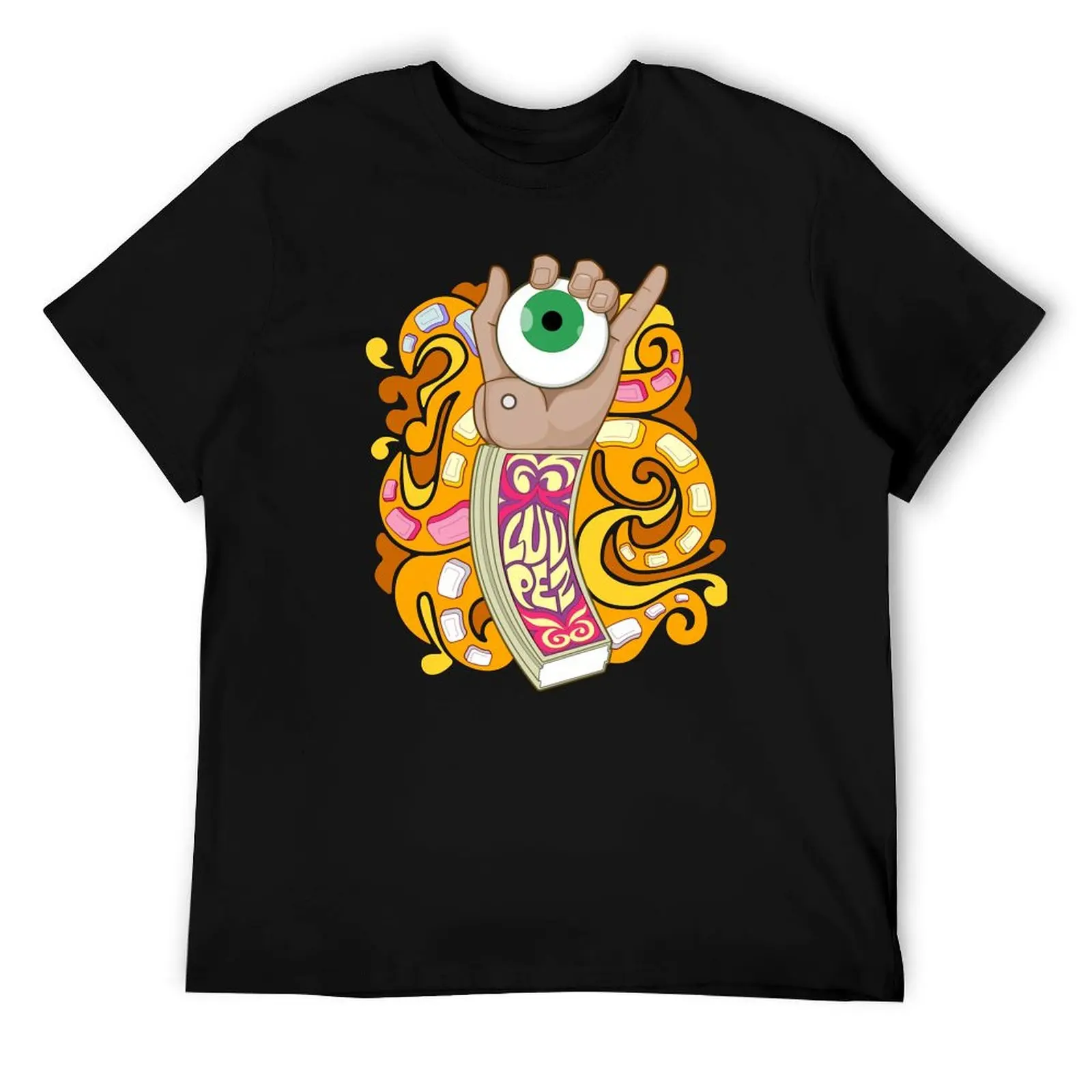 

Psychedelic Hand PEZ T-Shirt mens graphic t shirts anime tshirt printed t shirts for man T-Shirt