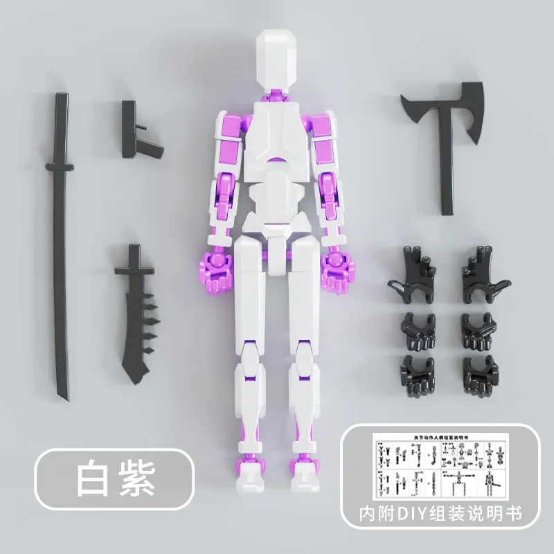 

Shapeshift Robot 3D Multi-Jointed Movable Printed Mannequin Dummy 13 Action Figures Toys Kids Adults Parent-children Games gifts