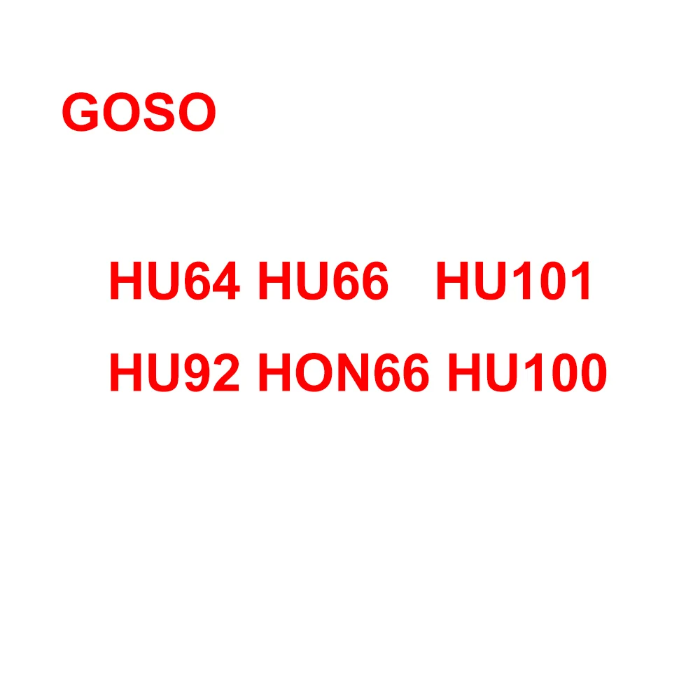 Original GOSO HU66 HU101 Inner Groove Locksmith HU64 HU92 HON66 HU100 locksmith tools for BMW,VW,FORD,HONDA - view 3