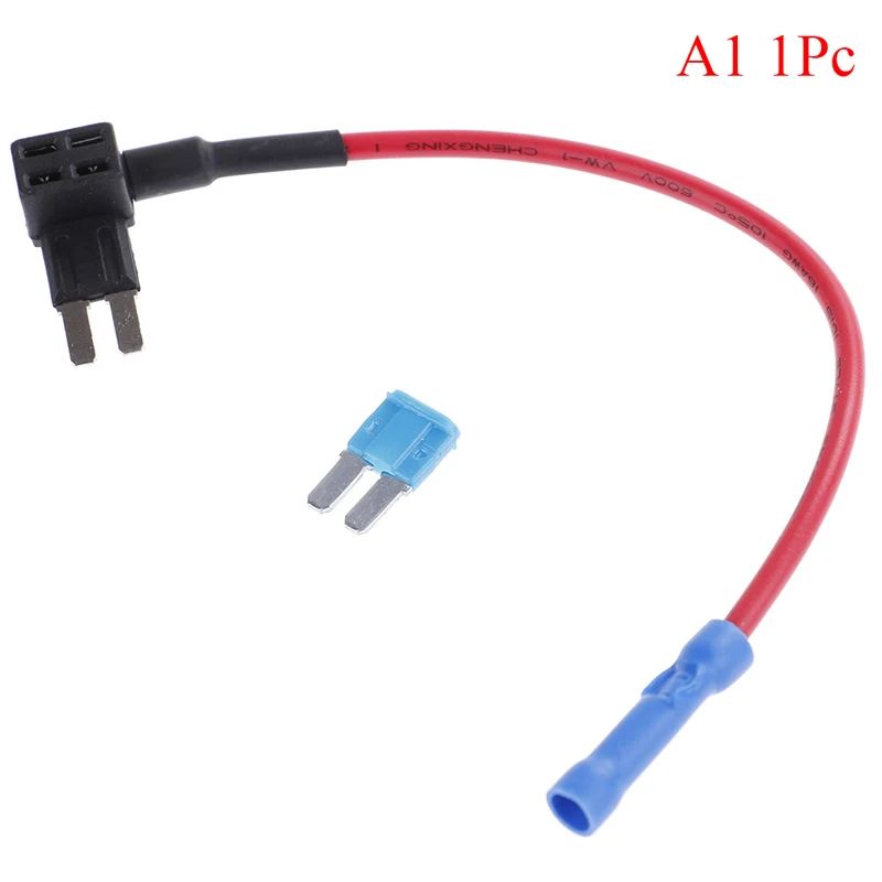 5PCS Micro2 Fuse Tap ADD-A-CIRCUIT Blade ATR Mini Fuse Holder 15A Fuse Micro-2 Standard Fuse For Vehicle Circuit Protect