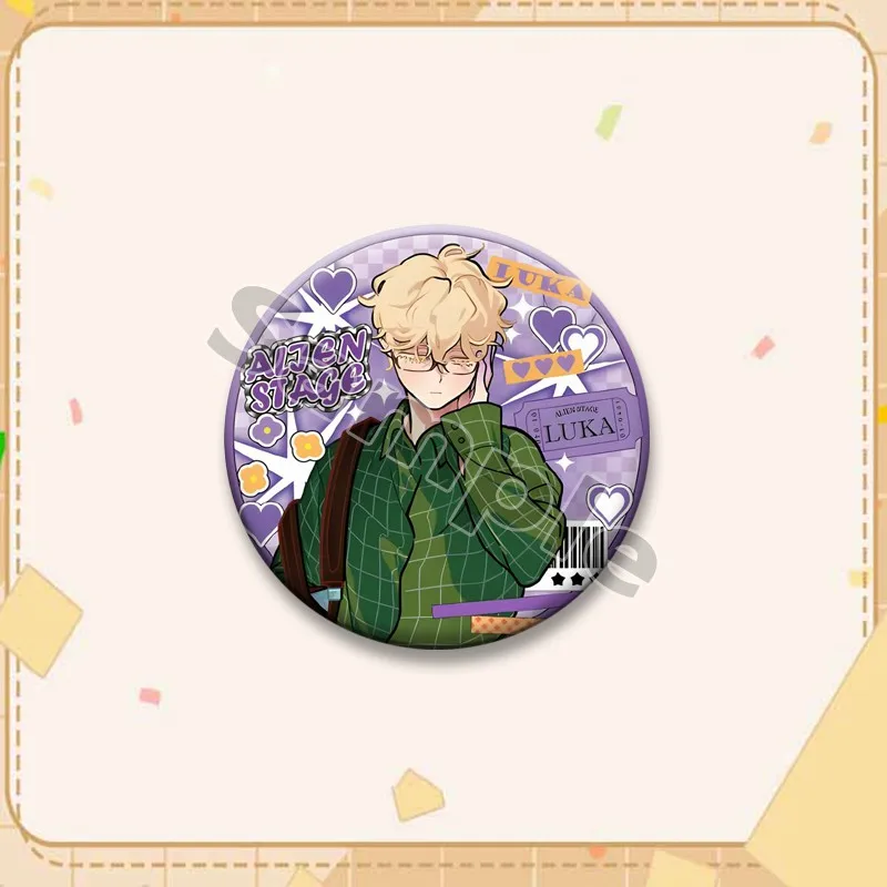 Hyuna Ivan Sua Mizi Luka Till Cartoon-Brosche Anime-Rollenspiel-Abzeichen Anstecknadeln für Rucksack Kleidung Accessoires Schmuck Geschenke – Detail 4