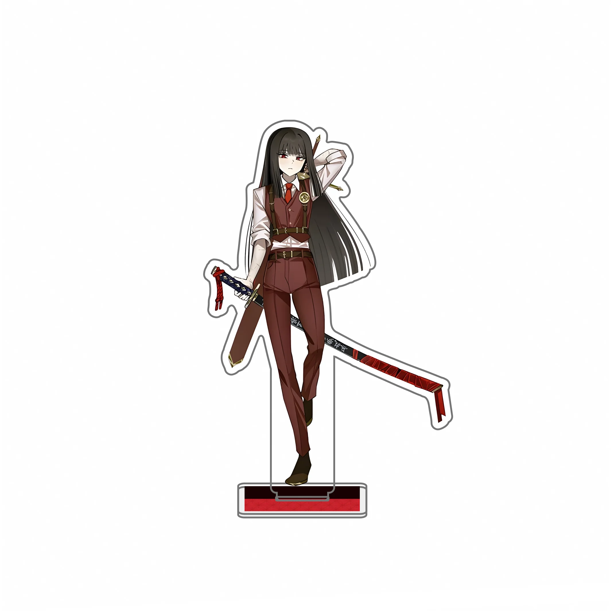 Limbus Company！Ryoshu High Transparency Double-Sided Printed Acrylic Stand Desktop ornaments Gifts ,keychain 15cm