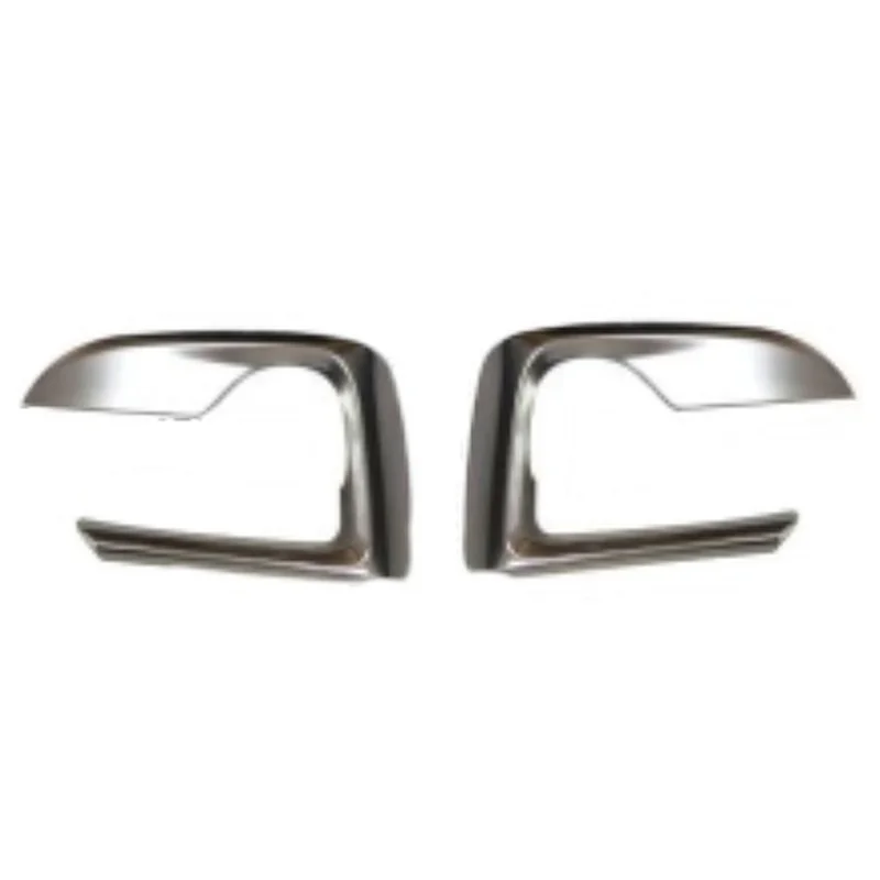 1 par de tira decorativa do para-choque do carro (lh + rh) para bmw x6 f16 2014-2019 guarnição do quadro da luz de nevoeiro 51117319789 51117319790 acessórios