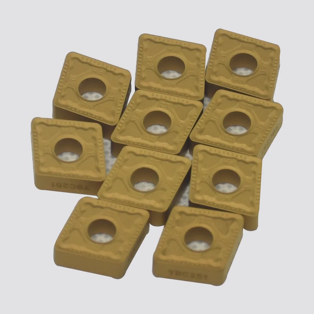 Original  CNMG120412-PM YBC251 CNC Carbide Inserts Lathe Turning Tool For Steel