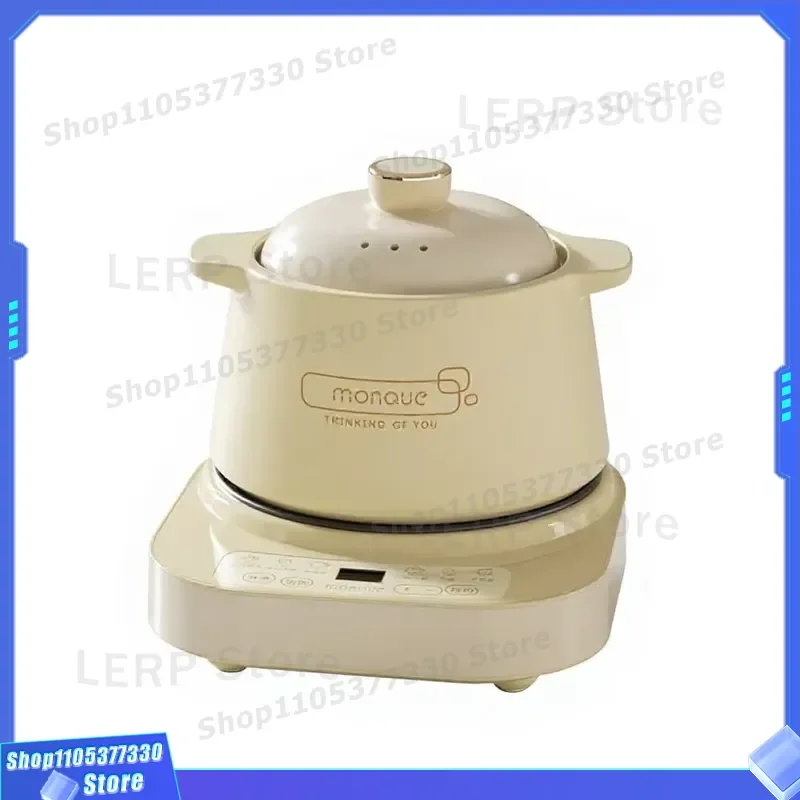 3.17L Automatic Electric Stew Pot Ceramic Soup Maker with LCD Screen Intelligent Household Health Cooker 3 Years Warranty