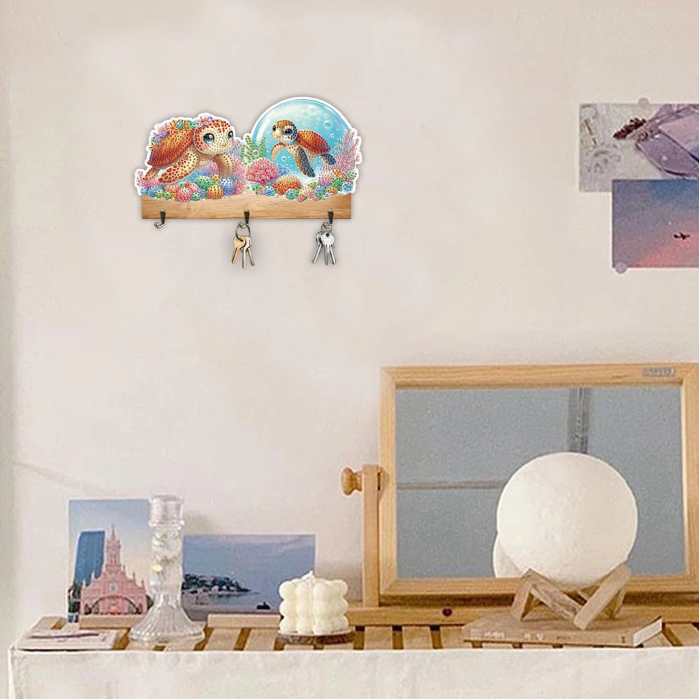 

Animal DIY Diamond Art Hanging Hooks Diamond Painting Art Hooks for Wall Decoration and Space-Saving Storage