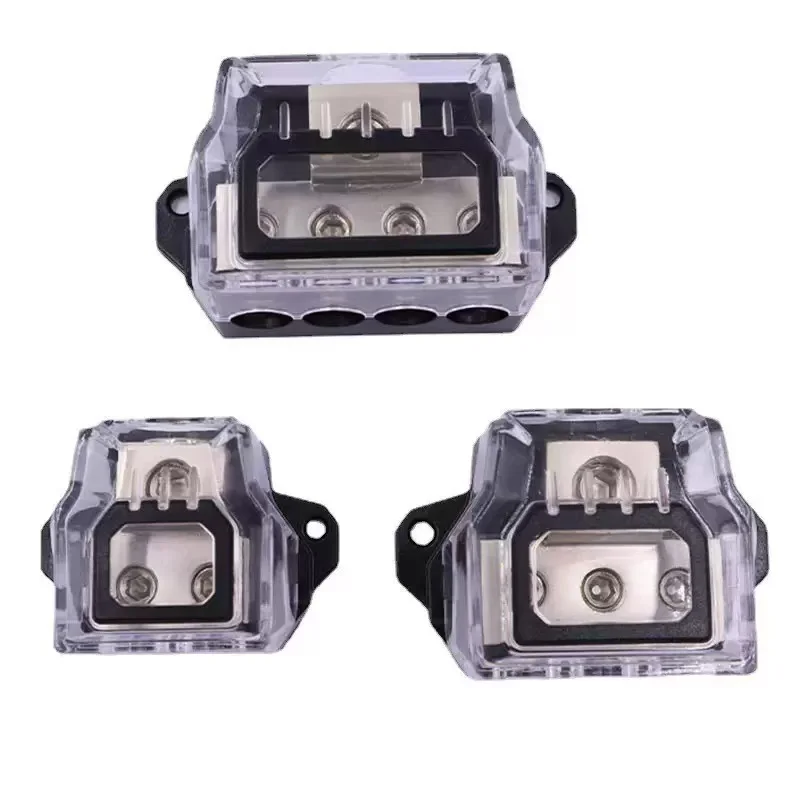 1PCS  Car Audio Amplifier Modified Insurance Points Two/three/four To Box Line Hub Cathode Insurance