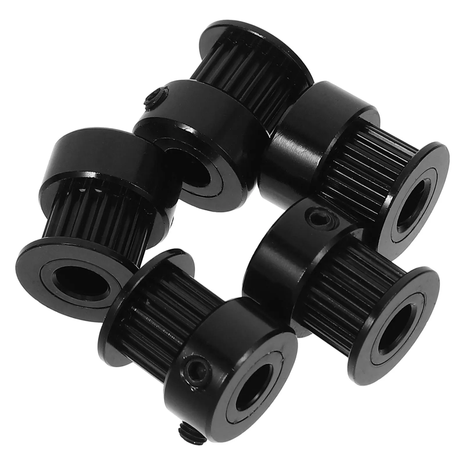 

5 шт. 3D-принтер с колесами 2GT комплект приводного шкива ремня ГРМ GT2 металлические комплекты ремни из алюминиевого сплава