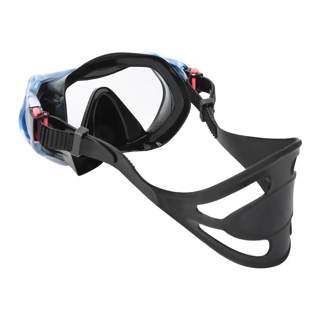 Anti-Fog Snorkeling & Scuba Diving Mask with Tempered Lens - Swim Glasses for Pool & Sea Adventures