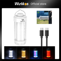 Wurkkos CL01 Camping Lantern 550LM Rechargeable LED Flashlight Waterproof EDC Work Light RGB Torch Power Bank Mini Magnetic Lamp