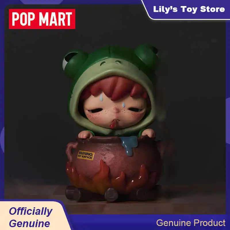 

POP MART Genuine Hirono Tamed Wildgrass Series Blind Box Cute Desktop Decor Collectible Figure Toy Customized Gift For Fans