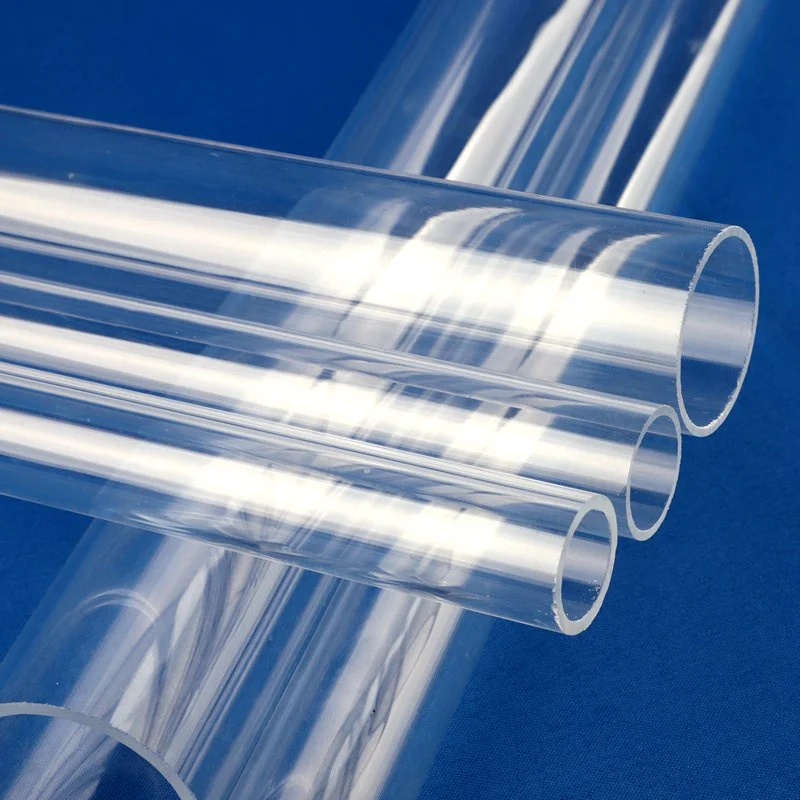 50cm Length Big Size 50-110mm Clear Acrylic Tube Fish Tank Aquarium Supplies Hydroponics Watering Transparent Plexiglass Pipe