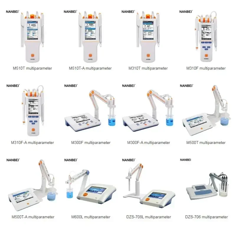 2026//Lab water measuring  pH TDS EC DO Dissolved  Test Portable Multiparameter Water Quality  Meter