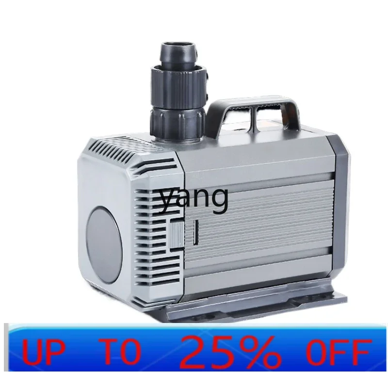 YJQ  fish pond rockery water wall pump, large flow turtle fish pond seafood pond circulating water pump