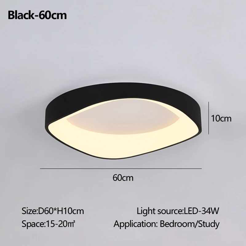 Nordic Wood Plafond Licht Ronde Log Walnoot Remote Home Armatuur Geleid Voor Studie Woonkamer Hal Slaapkamerdecoratie Verlichting