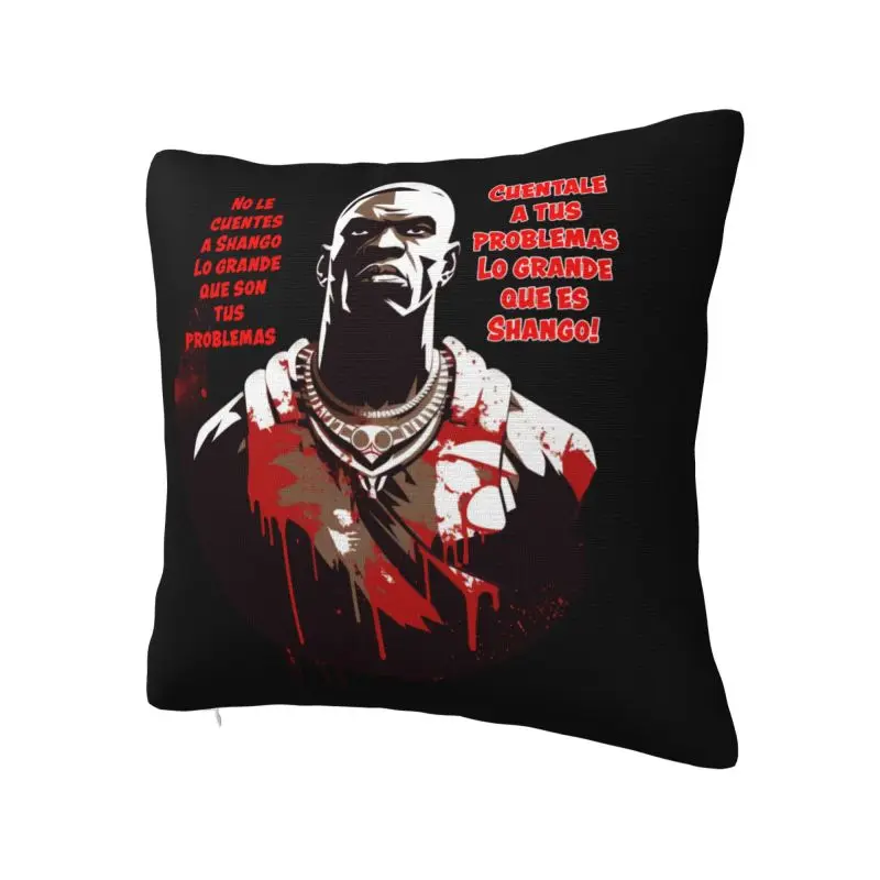 Shango Elegua Throw Pillow Case 60*60cm Decorative Cushion Cover Square Polyester Pillowcase Double-sided Printing