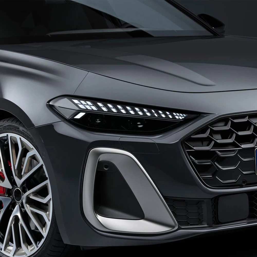 For Audi A5/S5 B9 A6/S6 A7/S7 C8 A8/S8 D5 Car Headlight TPU PPF Protective Film Pre Cut Smoke Black Vinyl Wrap Anti-Scratch Film - view 2