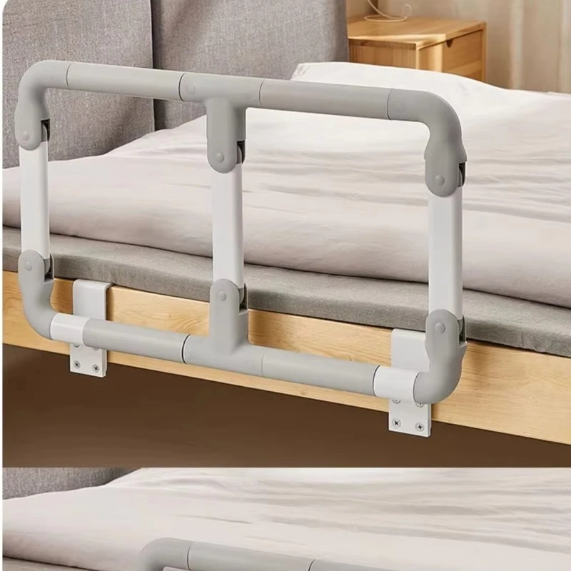 

Современная пластиковая односторонняя складная поручня для кровати, больничная мебель для пожилых людей/детей с прикроватной поручней с защитой от падения