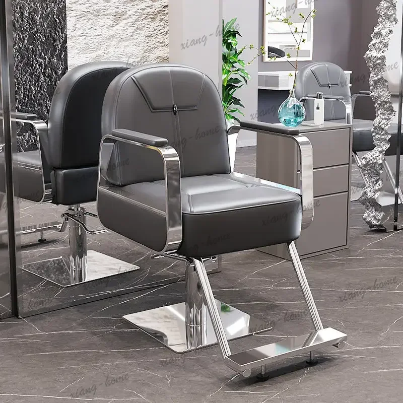 Factory Direct Luxury Aesthetic Salon Chair Modern Display Fashionable Salon Chair Nordic Vintage Shop Sillas Hair Furniture