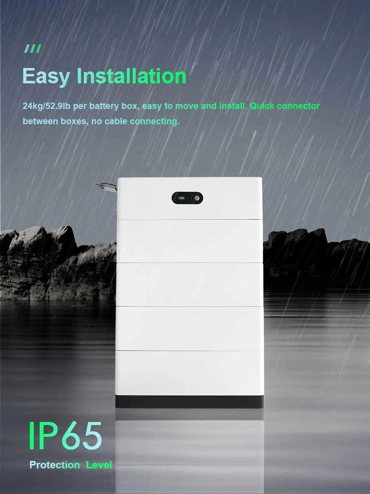 رائجة البيع خلايا Lifepo4 الصف 40kw 20kwh 5kw 50ah HV رف بطارية تخزين الطاقة خارج الشبكة نظام الطاقة الشمسية ليثيوم أيون IP65