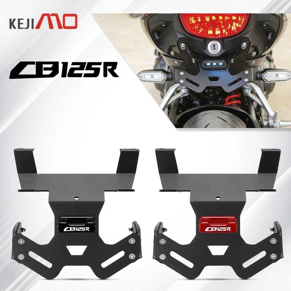 

For Honda CB125R CB150R CB250R CB300R CB 125R 150R 250R 300R 2018-2025 Motorcycle Rear Tail Tidy License Plate Holder Bracket