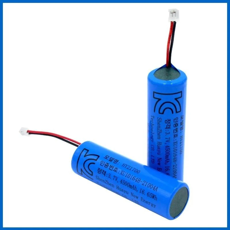 100PCS 21700 Lithium Battery 3.7V with Protection Board and Output Terminals Rechargeable Li-ion for Flashlights Power Tools