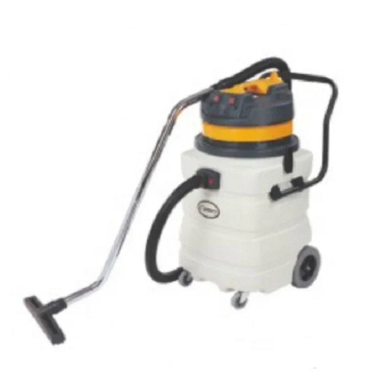 Red Blue Yellow Durable Alkali Resistant 90L Large Capacity Plastic Tank Wet and Dry Vacuum Cleaner Clothing