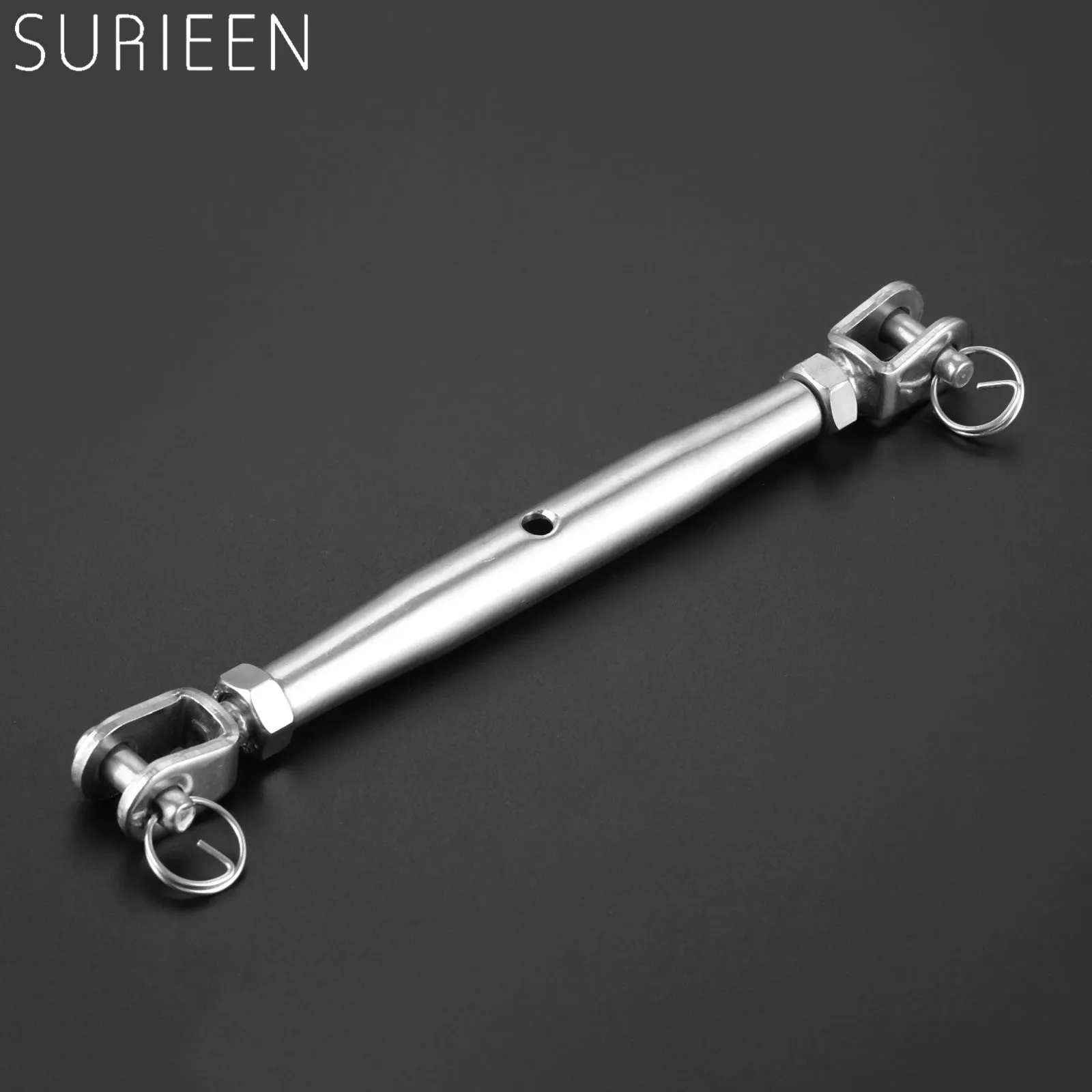 

M8 Stainless Steel 316 Closed Body Rigging Screws With Jaw Fork Turnbuckle Bottlescrew Marine Sailing Hardware Boats Accessories