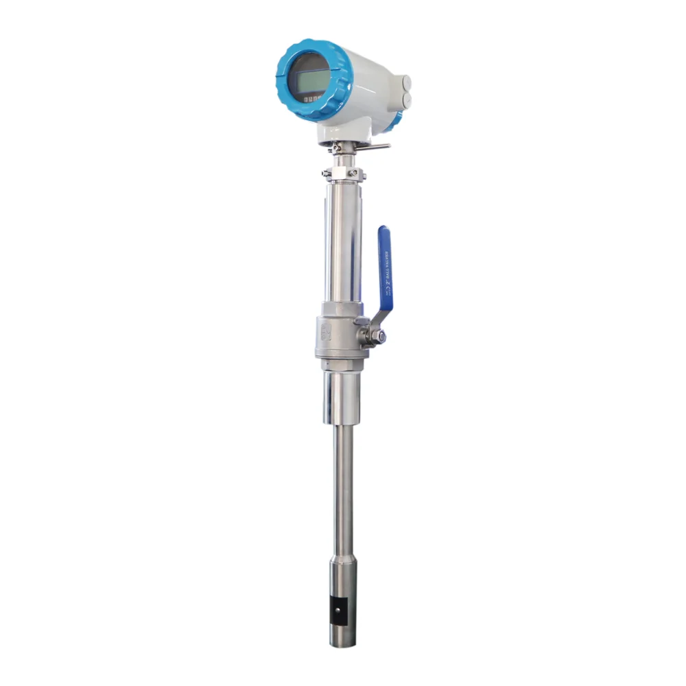 مقياس التدفق من نوع الإدخال الصناعي لزيت الماء والسوائل الكيميائية مقياس الجريان الكهرومغناطيسي للإدراج الرقمي