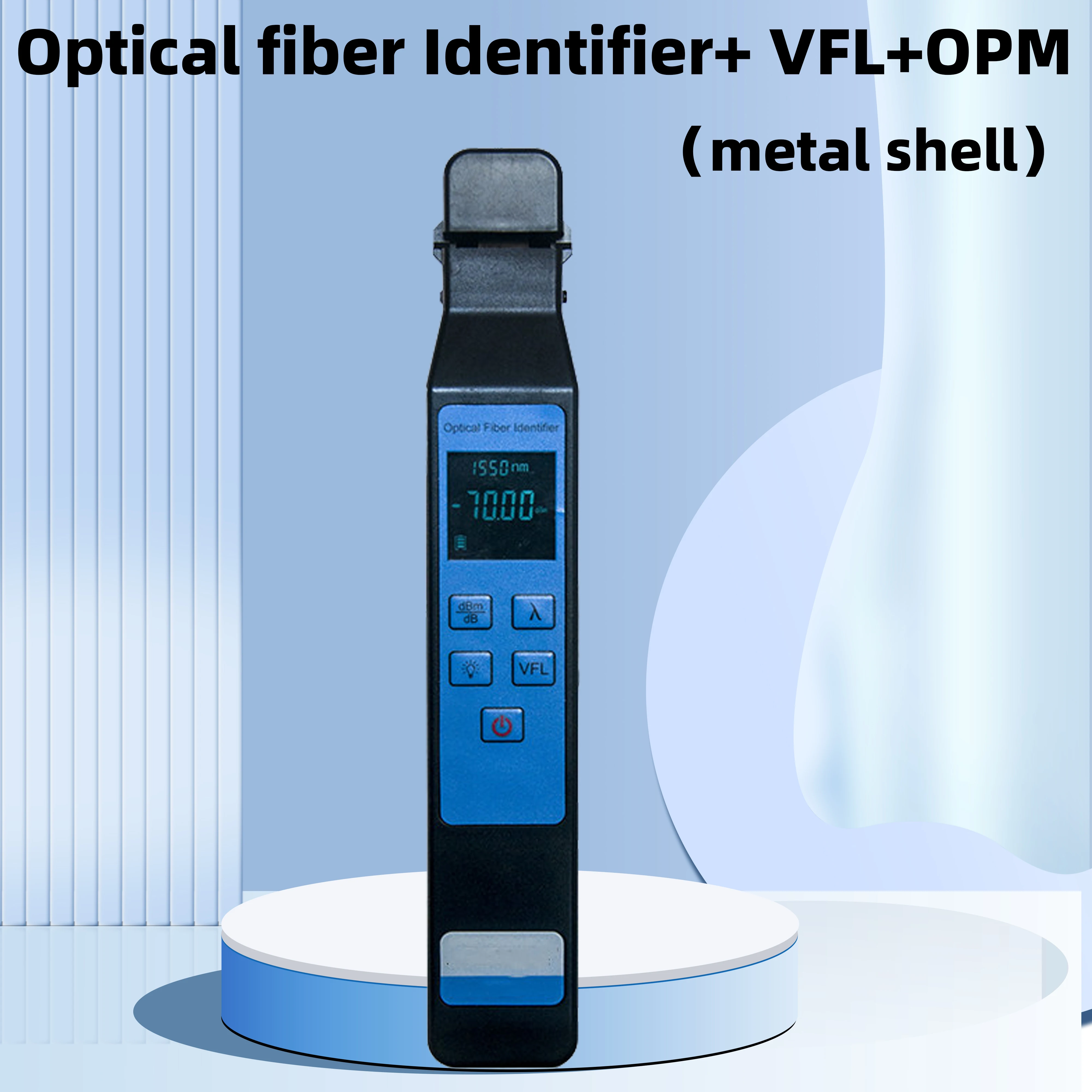 

Joinwit-JW3306E OFI Live Fiber Optical Identifier with Built in Visual Fault Locator and Optical Power Meter, 3 in 1, 10MW