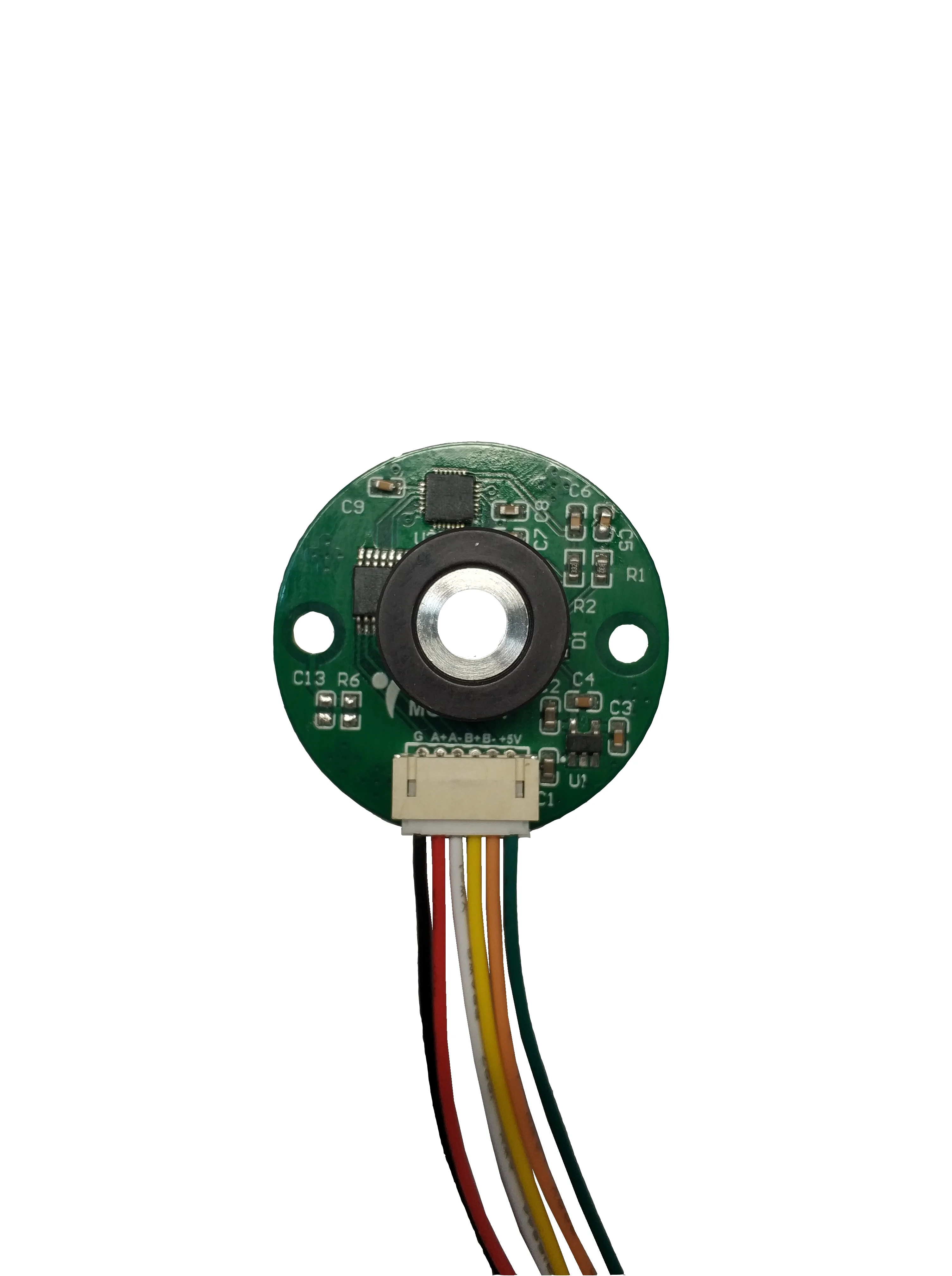New Ultra-thin Brushless Steel Tube Stepper Motor Magnetic Encoder with 1000 Lines, AB Phase Differential Output, MGT-42ST