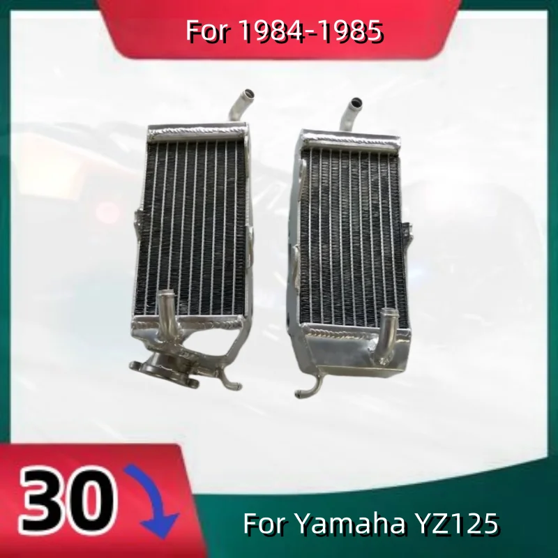 

NEW L+R full Aluminum Radiator For 1984-1985 Yamaha YZ125 YZ 125 100% welding leakage testing Cooling Coolant 1984 1985