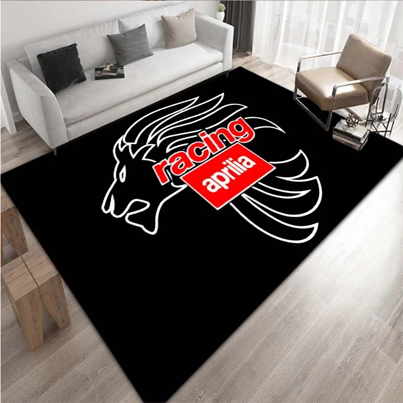 Aprili-a motorcycle icon printing living room bedroom carpet floor mat carpets for bed room  rugs living room  outdoor rug