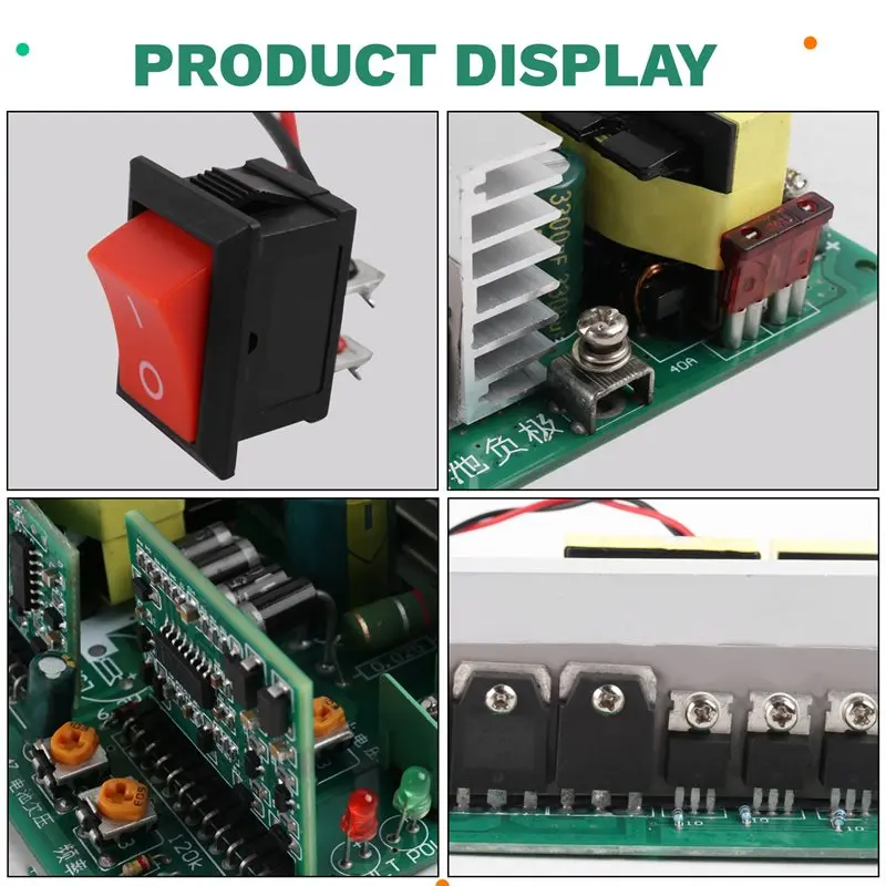 Y23A-AC 220V Correction Wave Inverter Module 600W DC 12V Power Supply Board Boost Board For DIY Inverter Converter