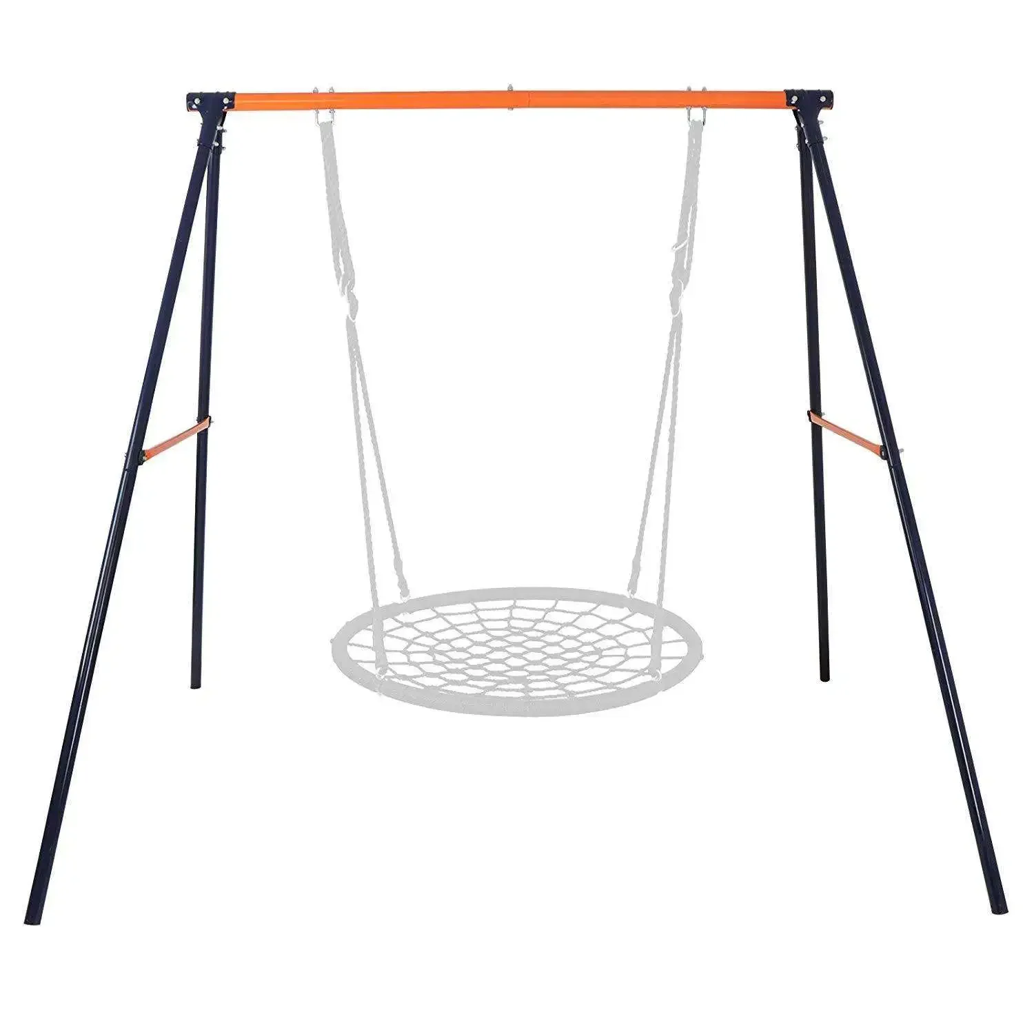 Outdoor Frame A-type Swing Stand Yard Garden Furniture Leisure Swing Chair Patio Folding  Stand Amusement Equipment