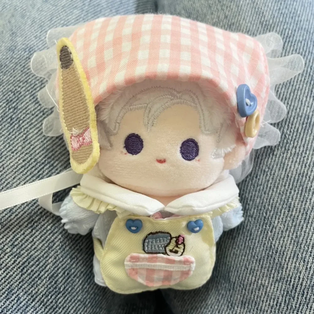 

Кухонная хлопковая кукла 10 см, фартук, костюм, одежда для куклы, наряд, прекрасный платок, набор кукол, хлопковая кукла 10 см