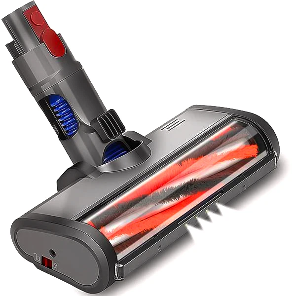 For Dyson V8 V7 V10 V11 V15 Motorized Floor Brush Head Vacuum Cleaner Sweeper Roller Carpets Parts with LED Light Floors Brush